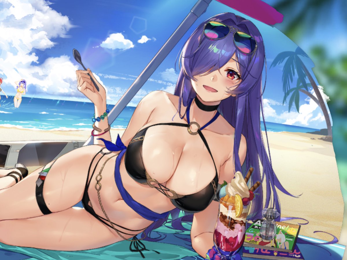 片目隠れママ(巨乳)は性癖 