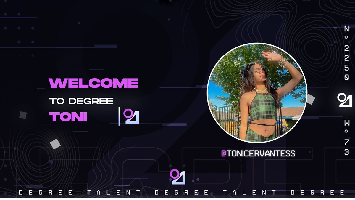 Degreetalent's tweet photo. We're proud to announce our newest Influencer Toni! Welcome to Degree! https://t.co/0oVMvZi2hI