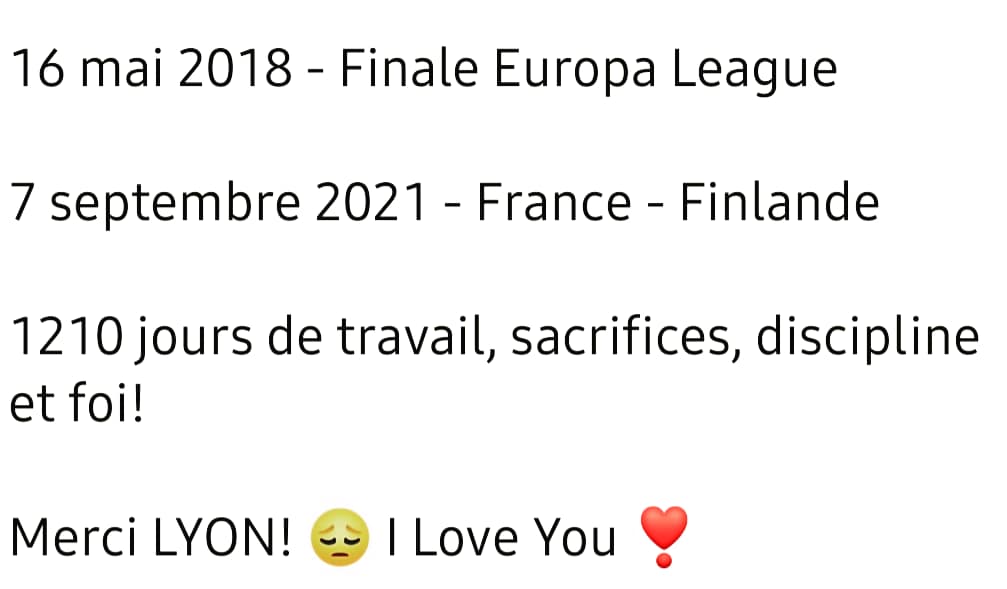 marcelloredes's tweet photo. MERCI LYON ⚽️❤🇫🇷🙏🏽 https://t.co/hMJuxXy9uZ