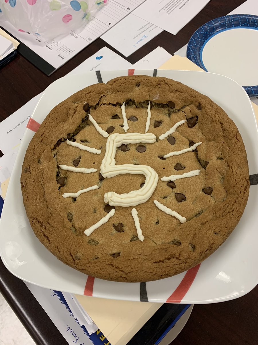 Thank you <a href="/MrsCron12/">Shannon Cron</a> for recognizing the hard work of our IM3 team and sending in a sweet treat! All of us <a href="/RiverdaleHighTN/">Riverdale HS</a> appreciate you!