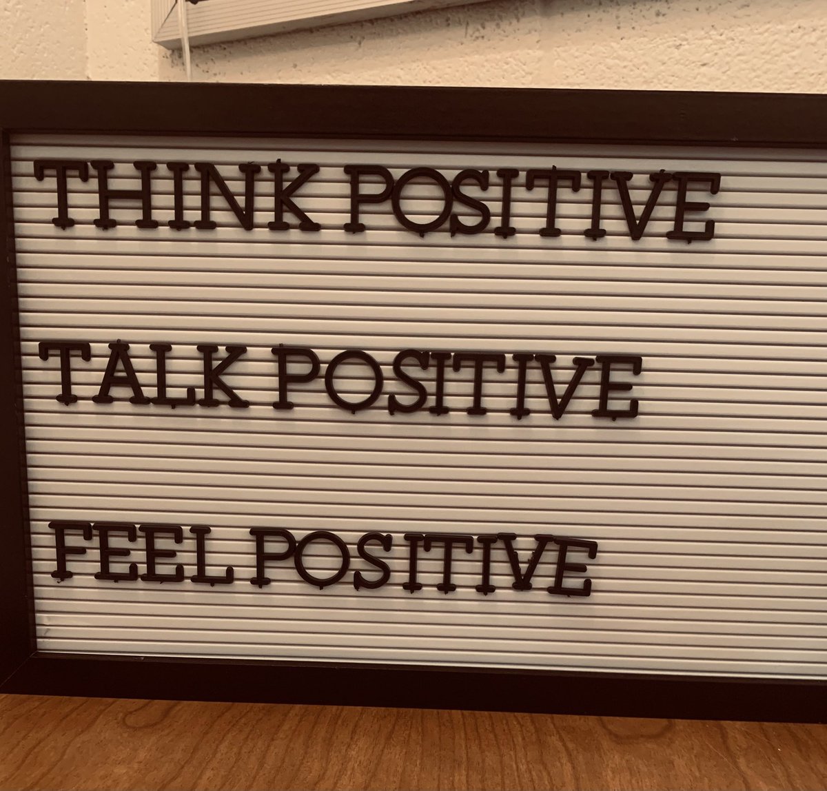 TinaOrleyGL's tweet photo. It all begins with how we think.  If you aren’t sold on these words, just give it a try for one day!  #glcsMS https://t.co/HkDkcncEyJ