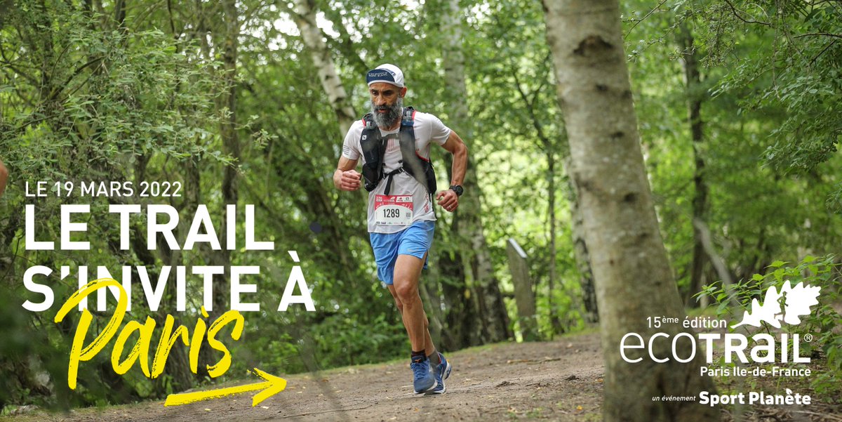 👉 #EcoTrailParis 2022 - SAVE THE DATE 👈
L'#EcoTrailParis fait son grand retour à la veille du printemps le samedi 19 mars prochain 🎉🏃
‍Prêt(e) à venir défier les sentiers de l'Ouest parisien ? RDV sur notre site Internet : ecotrailparis.com 💪 #ecotrail #trailrunning