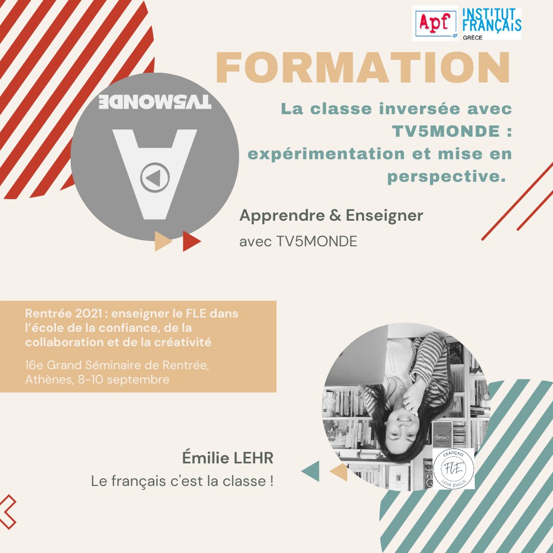 Atelier participatif #FormerTV5 - dans lequel les enseignants sont placés en situation d'élève et participent à une séance proposant d'adapter un dispositif de classe inversée à partir d'une ressource @EnseignerTV5 en situation d'enseignement à distance

  #FLE #flippedclassroom