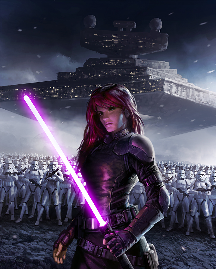 SWFights's tweet photo. Loden Greatstorm vs Mara Jade Skywalker. https://t.co/V65Lqeh4Om