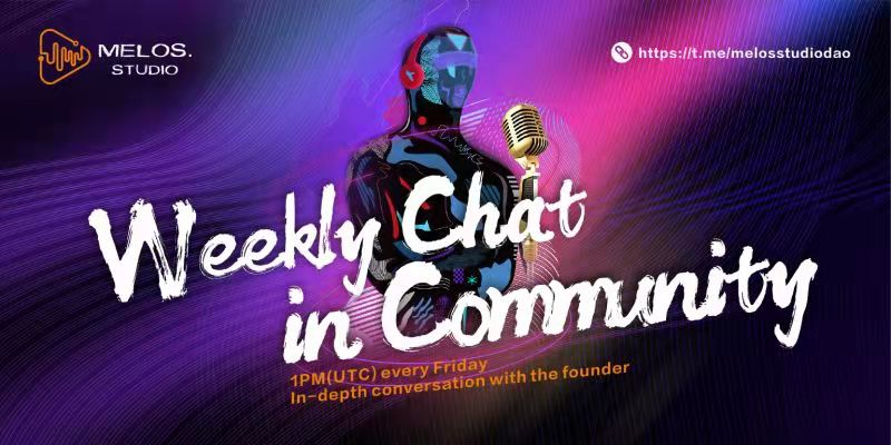 melos_claw's tweet photo. Announcing our weekly chat!

Tune in this Friday at 1PM(UTC) for an in-depth chat with the founder!

30USDT in awards up for grabs!

Like, Quote tweet and tag 3 friends for a chance to win🥳

👇
https://t.co/fJESH5jius

#music #DAO #ArtistOnTwitter #DeFi #NFTCommunity #blockchain https://t.co/ZoYffJPr9Q