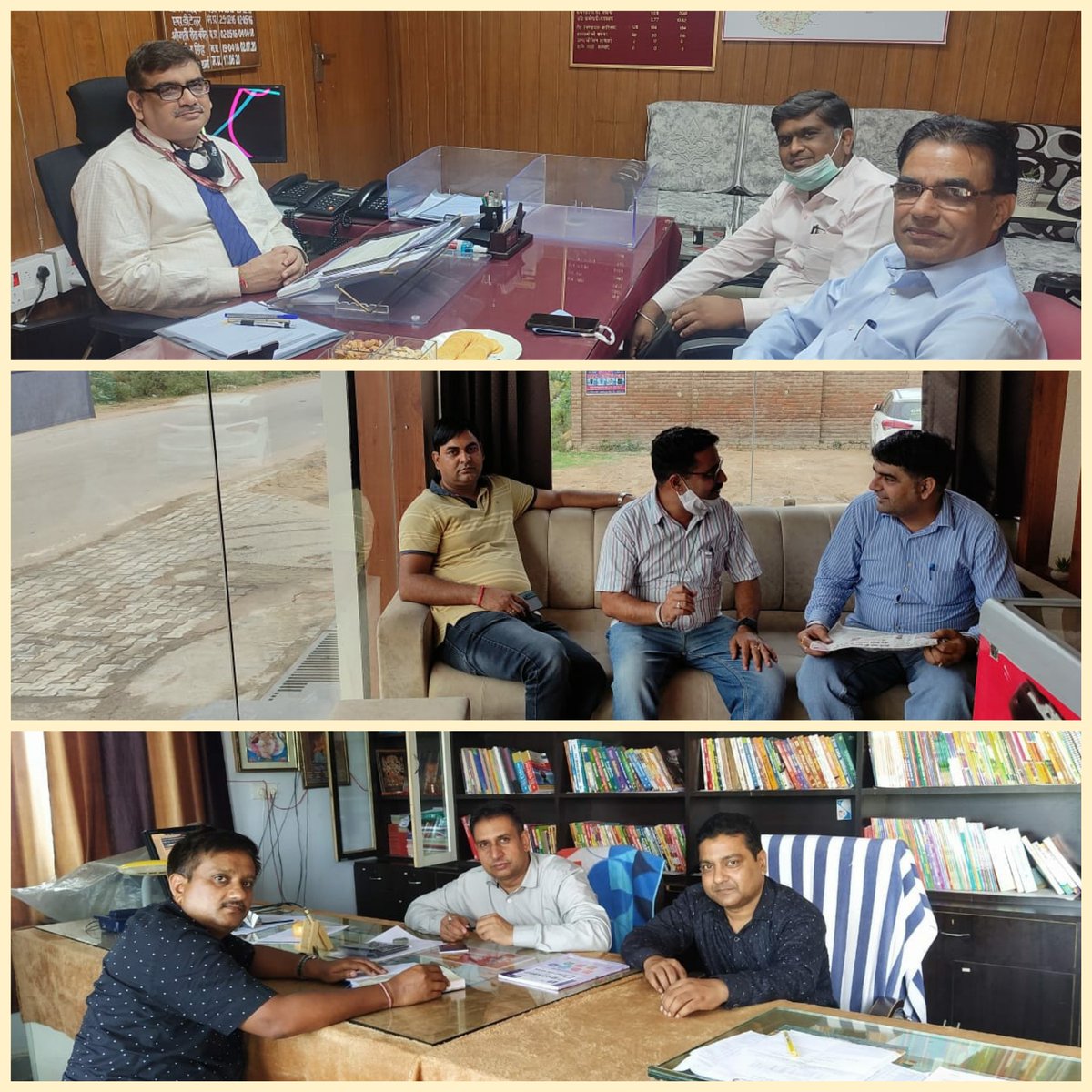 BSriganganagar's tweet photo. Team BSNL Sriganganagar visited Enterprises customers. https://t.co/xHhJSOt50x