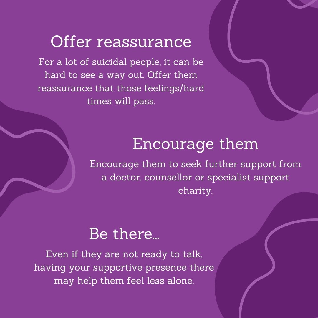 sv2uk's tweet photo. As tomorrow is World Suicide Prevention Day we wanted to do our bit to raise awareness, break the stigma and encourage positive actions towards the prevention of suicide 💜

#suicideawareness #suicideprevention #mentalhealth #wellbeing #suicidepreventionweek #suicidepreventionday https://t.co/fXDGjUc2Ll