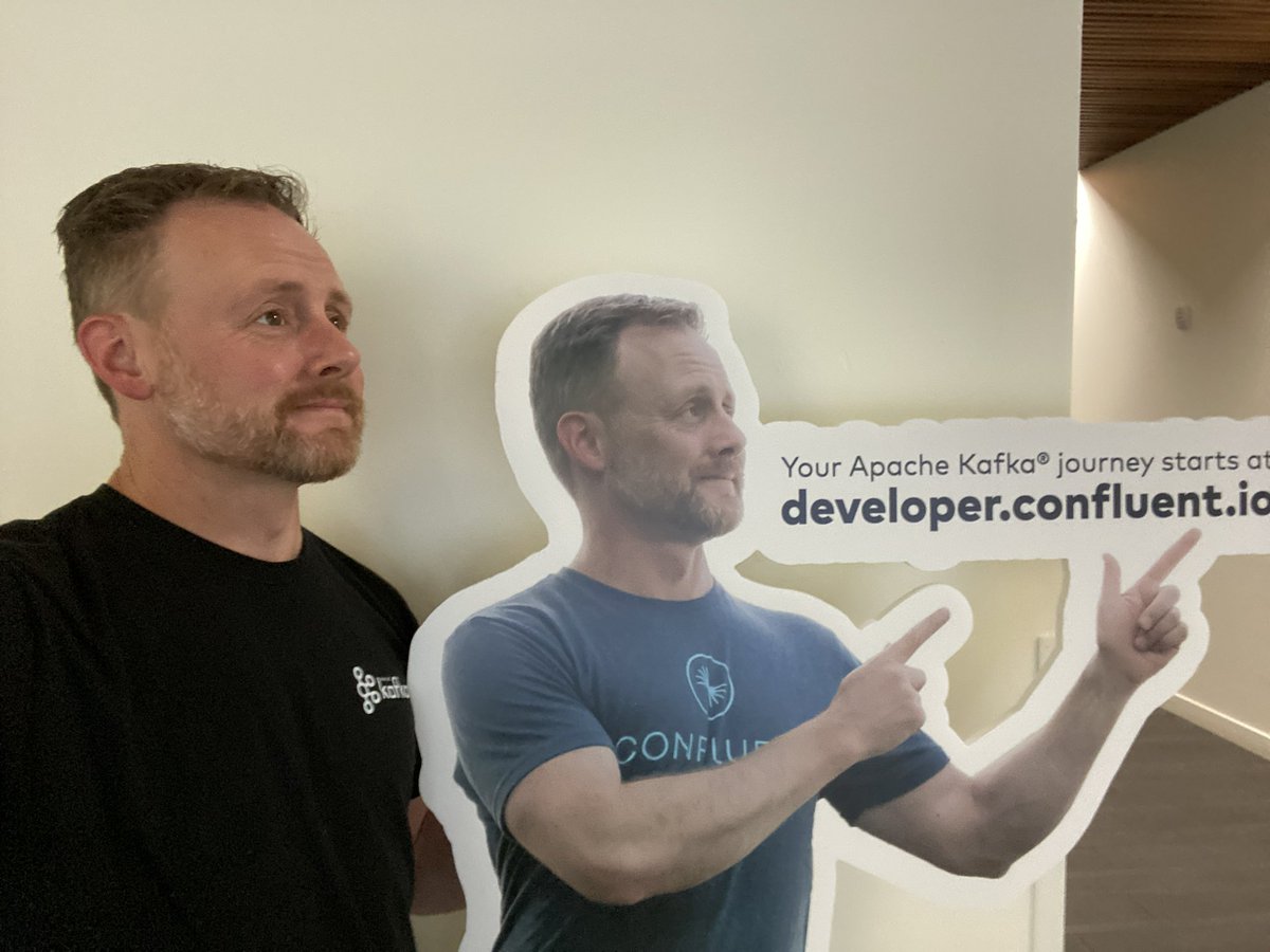 There may be other selfies tweeted today. Just an FYI if you need to mute me. Also, hey, check out developer.confluent.io if you want to learn about @apachekafka. It really is a great site. :)