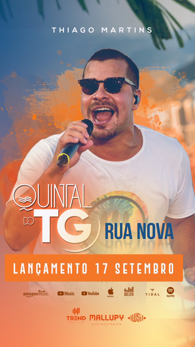 tgmartins's tweet photo. Vem que vai rolar um pagode gostosinho no meu quintal! Já tô te esperando pra fazer o Pré-save e concorrer a um churrasco com tudo que você tem direito, inclusive aquele pagode comigo 🥵

https://t.co/9nnTbgdXjE https://t.co/FQR3dmtm1u