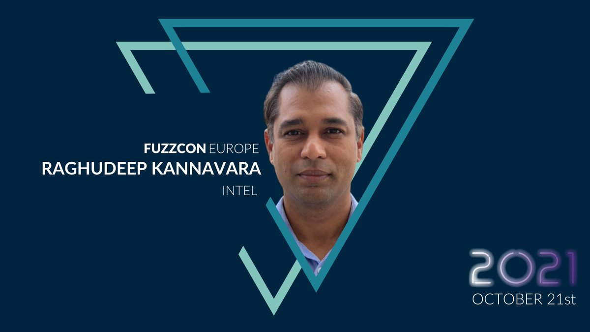 CI_Fuzz's tweet image. Raghudeep Kannavara is a Security Tech Lead at #Intel. On October 21st, he will present a special fuzzing framework for soft IPs (SIPs)

Click here to see more speakers: fuzzcon.eu/2021/#speakers 

#FuzzConEurope 2021