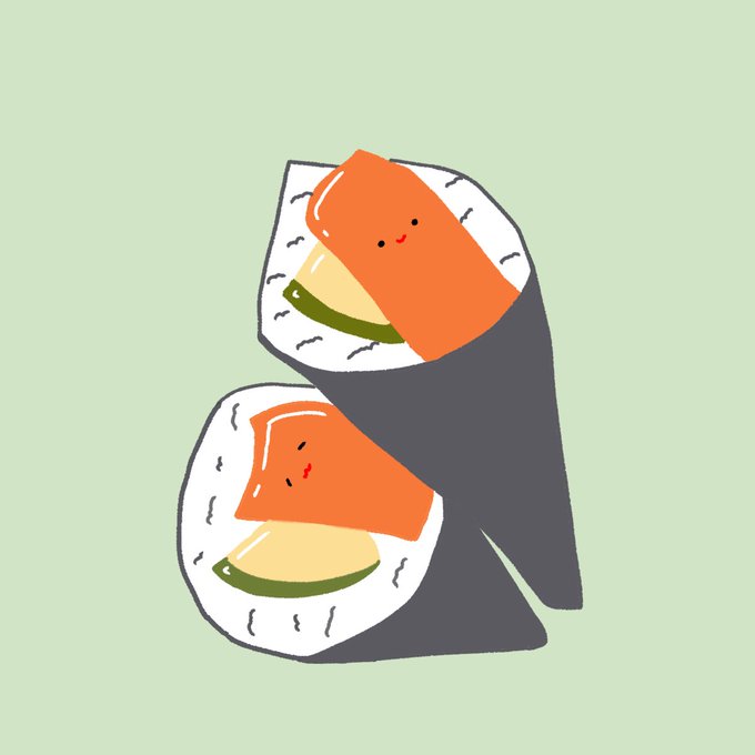 手巻き寿司の日のtwitterイラスト検索結果