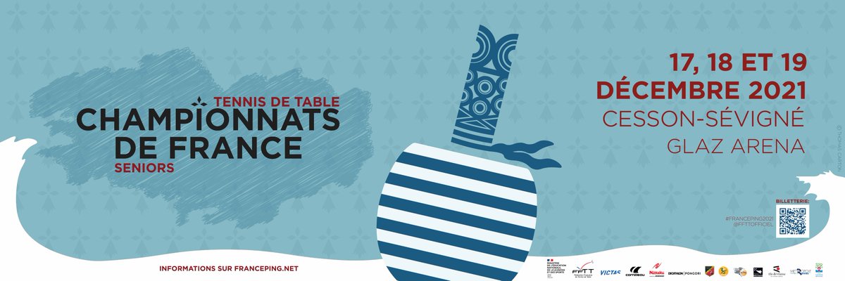 ffttofficiel's tweet image. #Cessonsevigne2021 #franceping2021 🏓
J-100 avant les Championnats de France !
C’est le moment de saisir votre chance 🍀
Réservez vos places pour trois jours de spectacle au plus près de l'élite pongiste  👉bit.ly/FrancePing_bil…