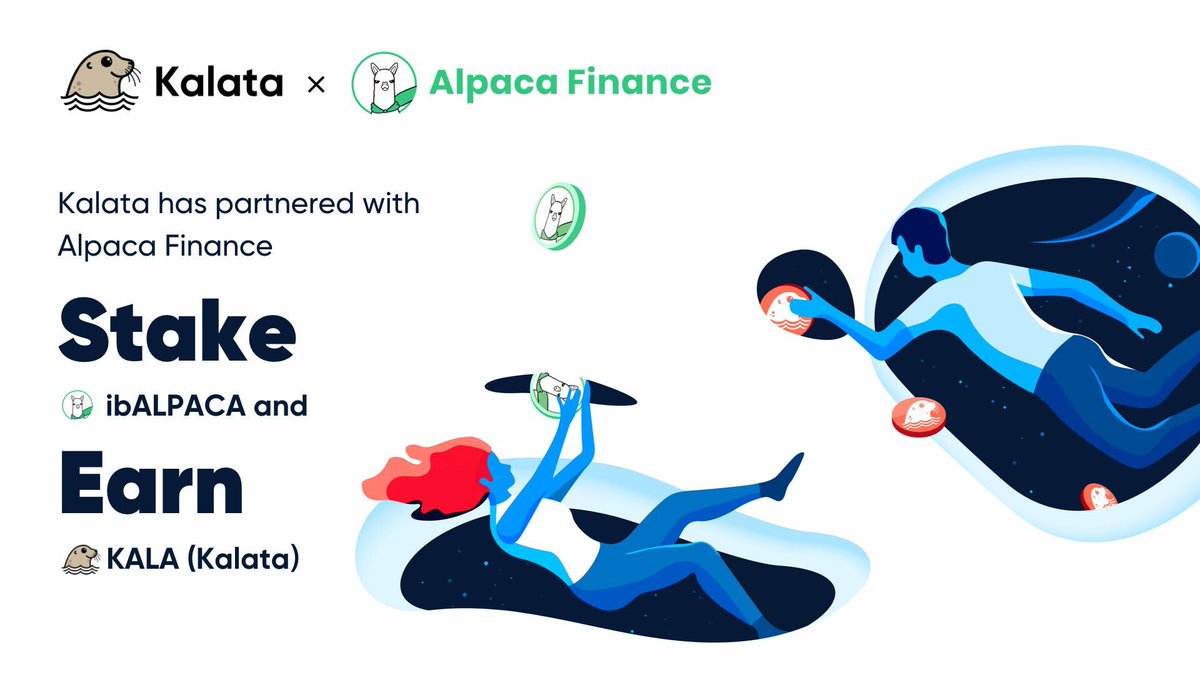 #KALATA is live on @AlpacaFinance 🍻🍻

For a limited time, users can mine $KALA by staking 
$ibALPACA 🔥🔥

Don’t miss your opportunity to acquire $KALA as we prepare to take off 🚀🚀

More info: app.kalata.io/#/earn

#SYNTHETICS #DeFi #BSC