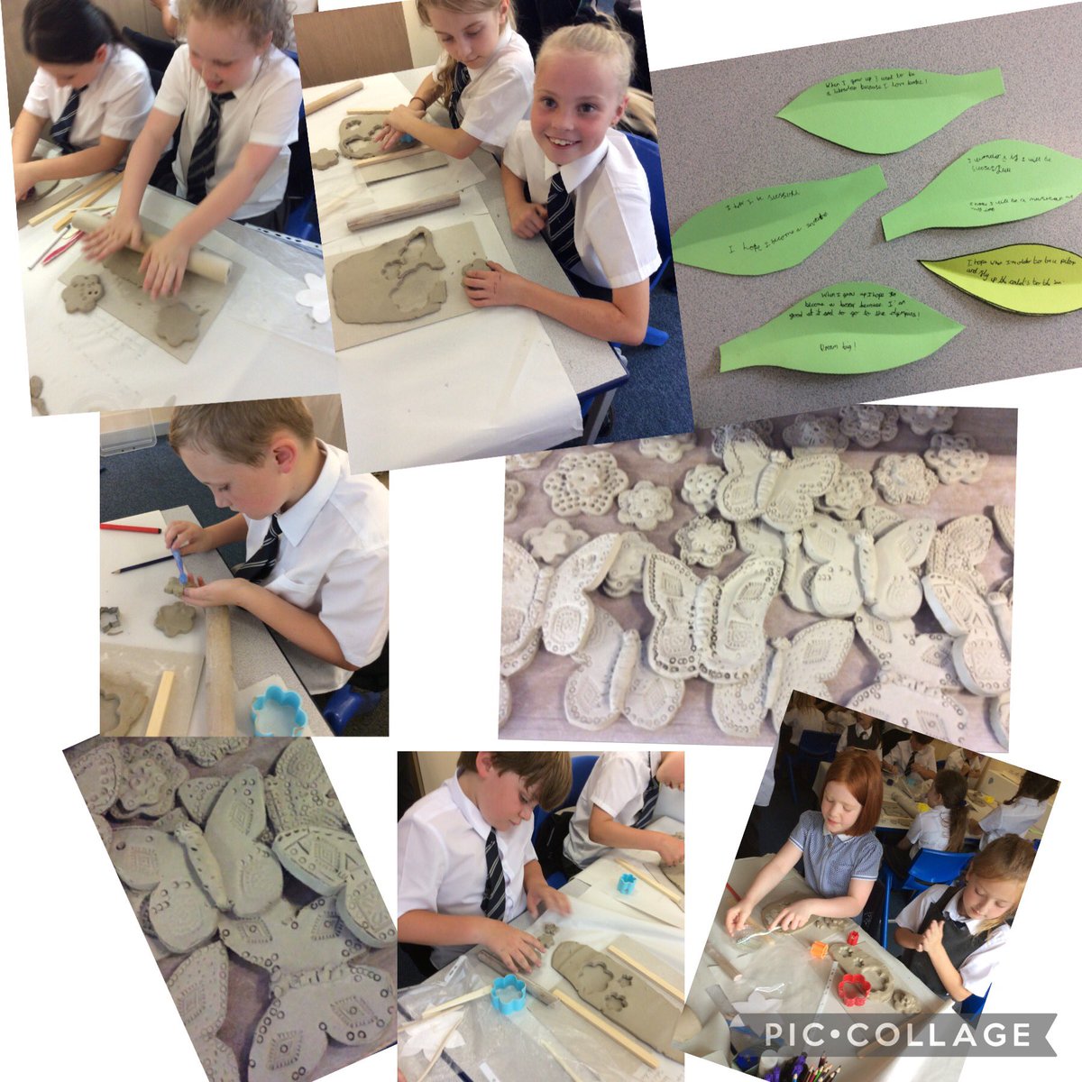 FPS_4_VVikings's tweet photo. Today we enjoyed making clay flowers and butterflies to symbolise hope #fairfieldart @jane_ceramics https://t.co/TUE422SLMr