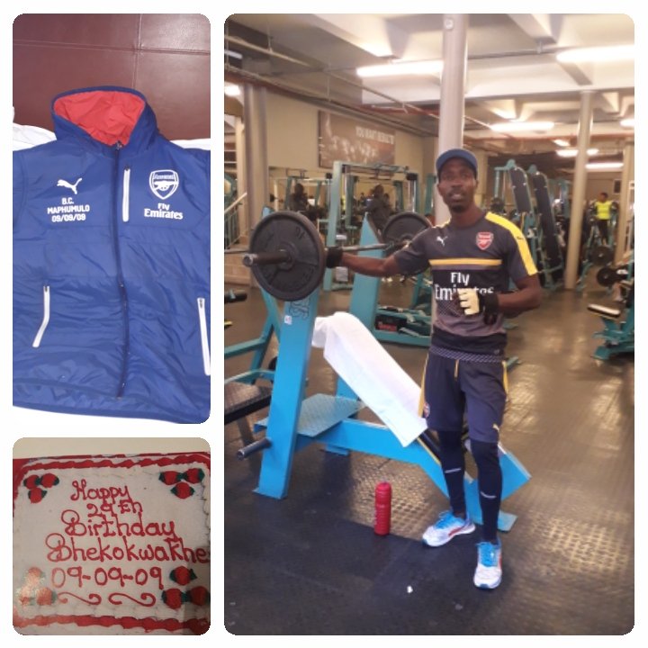 Happy birthday to Alex Song  sharing the birthday with him. 