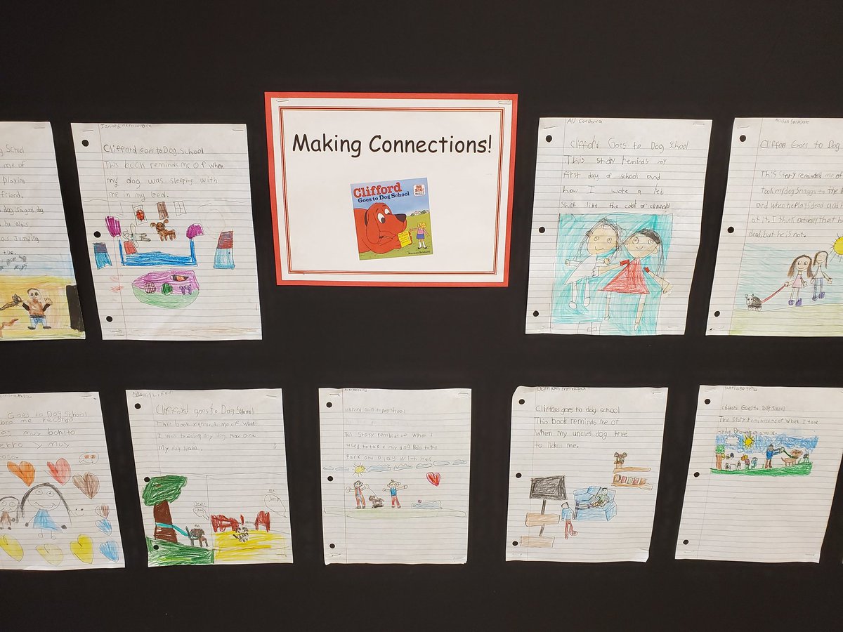 jaguirre_sjcb2's tweet photo. @PLicon_EES 2nd Grade Bullpups making writing connections with class read aloud. Great job! https://t.co/b3FKknlmTC
