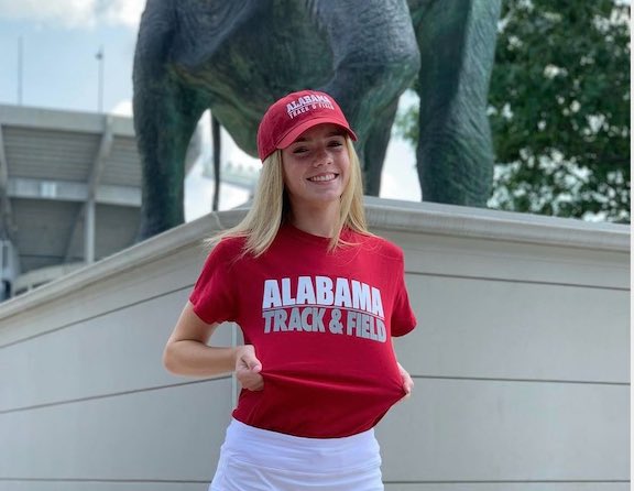 Congratulations to Crawford West announcing her commitment to Alabama for next year!! We are all excited for your future and XC season starting this weekend!!