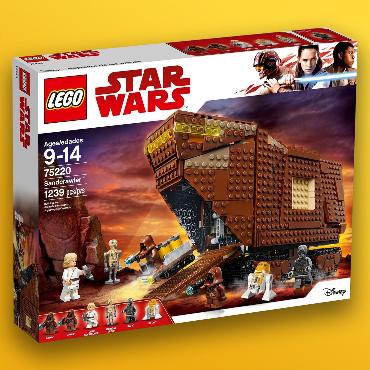 ClickBrickPT's tweet photo. Um Jawa pra ti... outro Jawa pra mim! 🤣
75220: Sandcrawler . 196€

#ClickBrickPT #EveryBrickIsAwesome #LEGO #StarWars https://t.co/1EZjLvE0FG