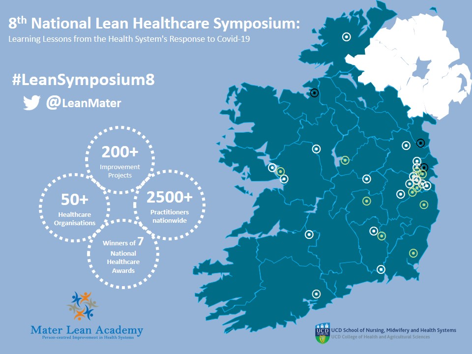 Join us and a join a community of over 2500 improvement practitioners nationwide for the 8th Annual National Lean Symposium on Oct 7th. eventbrite.ie/e/8th-annual-n… @MarkGraban @joyfurnival @DDbaldie @MaterQuality @ThePillarDublin @nationalqps @RCPI_QI @slaintecare @UCDHealthSystem