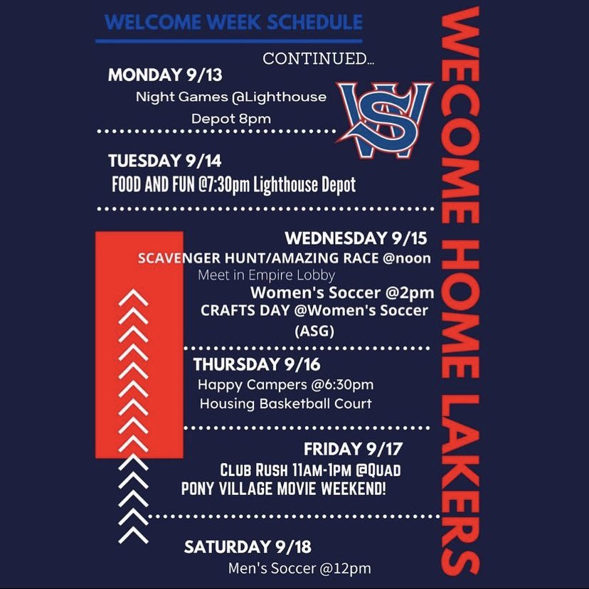 It’s move-in day! Welcome Lakers!!! 💙❤️ #welcomehomelakers #thelakernation