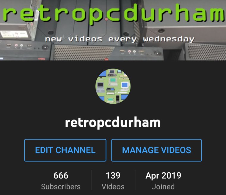retropcdurham's tweet image. #theperfectnumber
Just kidding keep subbing!
#YouTube #accesstotechnology