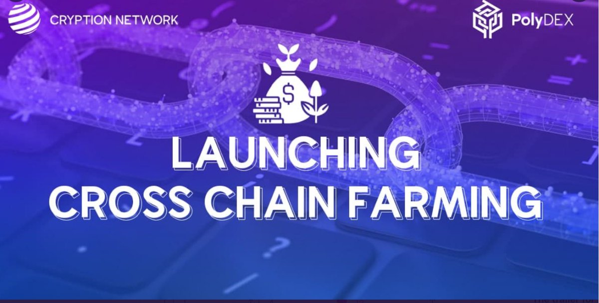 Bujjigadujjwal's tweet image. Interesting ,Cross chain farming on @Polydex_  an crypto network check this out #CrossChainFarming #polydex