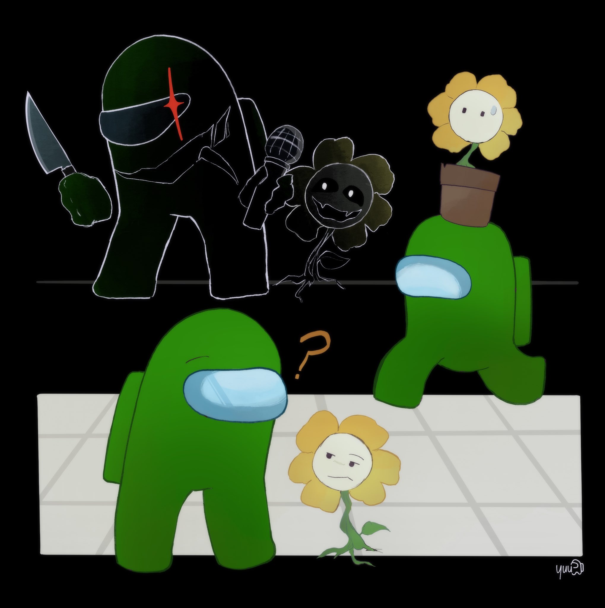 Redrunner (Commissions Open) on X: Drew a thumbnail of Flowey VS