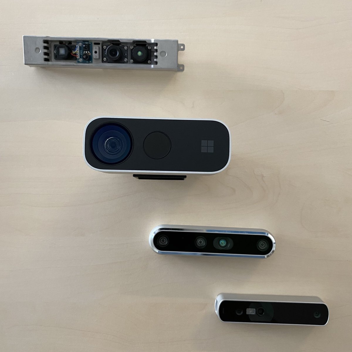 pterneas's tweet photo. Playing with new #depth #cameras https://t.co/ERMd8SdR6X