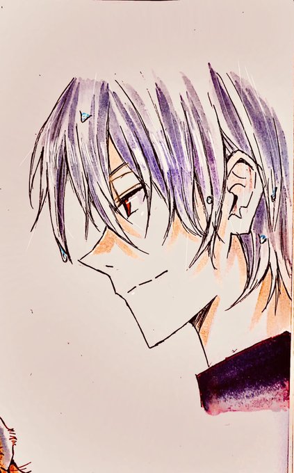 横顔が好きのtwitterイラスト検索結果