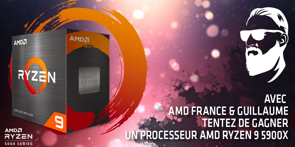 ⚙️ Envie d'upgrade ta config' ? 🔧

Avec <a href="/yt_guillaume/">Guillaume</a> nous te proposons un nouveau concours pour tenter ta chance de gagner un processeur AMD Ryzen 9 5900X ! 🎆
Pour participer 👉 bit.ly/3nhcvJH
🎰 TAS : le 27 septembre
🤞 Bonne chance !