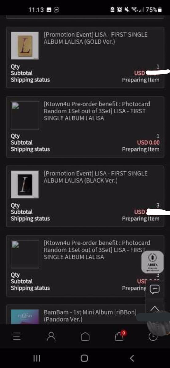 HSPH_cares's tweet photo. Lisa Lalisa albums and Bambam Ribbon albums in ktown4u already secured @HongdaePh https://t.co/WF2zFSZeeT