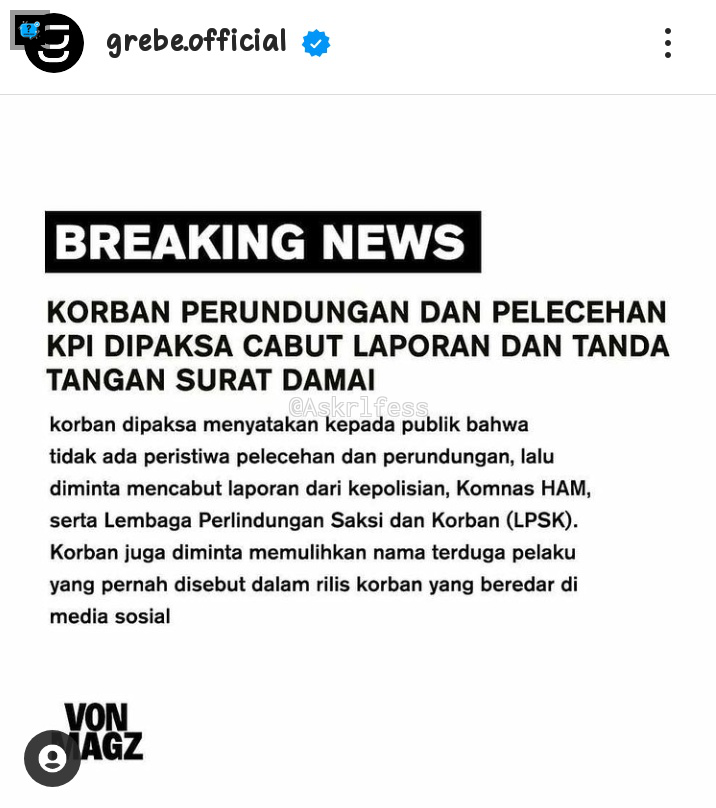 Askrlfess's tweet photo. [askrl] udah tau belom guys ?? https://t.co/Z7TlcZ2WKp