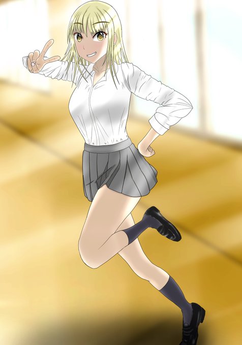 出来た。ぼくのかんがえた巨乳ギャルの絵が🥰 