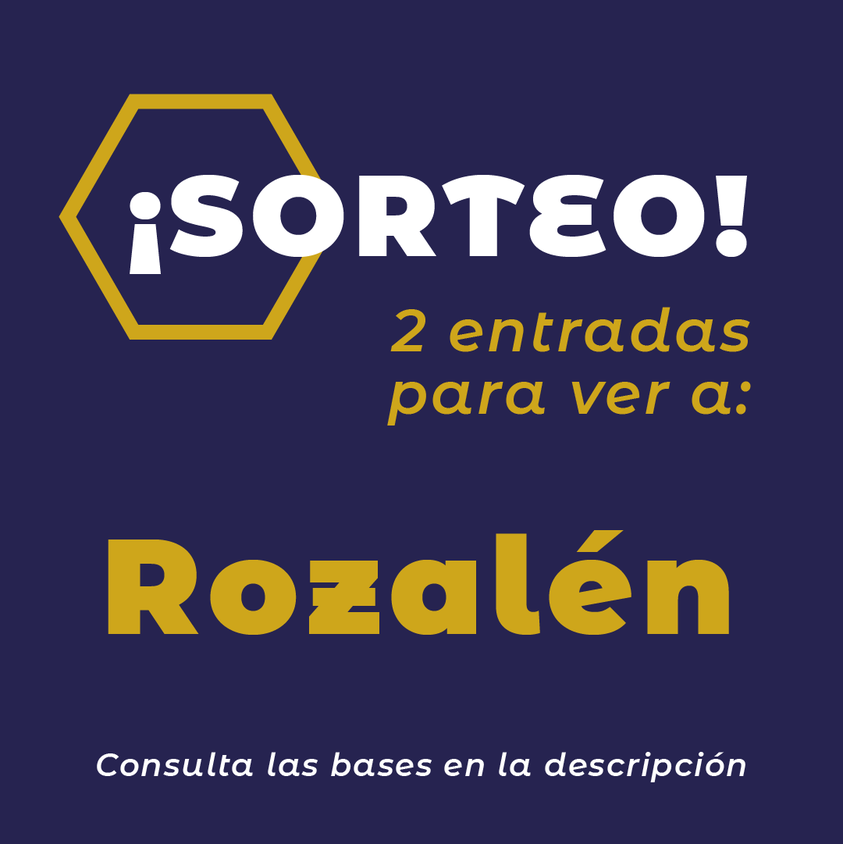 1001musicasfest's tweet photo. 🙌🏼 ¡VEN AL CONCIERTO DE ROZALÉN! Participa en nuestro sorteo de 2 entradas para el 24sept en el teatro del Generalife. Si quieres ganar solo tienes que 1️⃣Seguirnos @1001musicasfest 2️⃣ RT esta publicación 3️⃣ Escribir un comentario mencionando a TRES personas (sin repetir). https://t.co/voA1KeyCdD