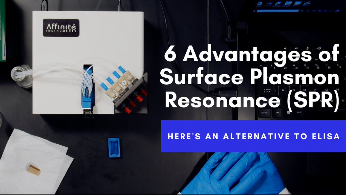 🗣️ Calling out #researchers Considering an alternative to #ELISA? We've got you covered! Well here are 6 advantages to SPR! 
ow.ly/RpXA50G75tx