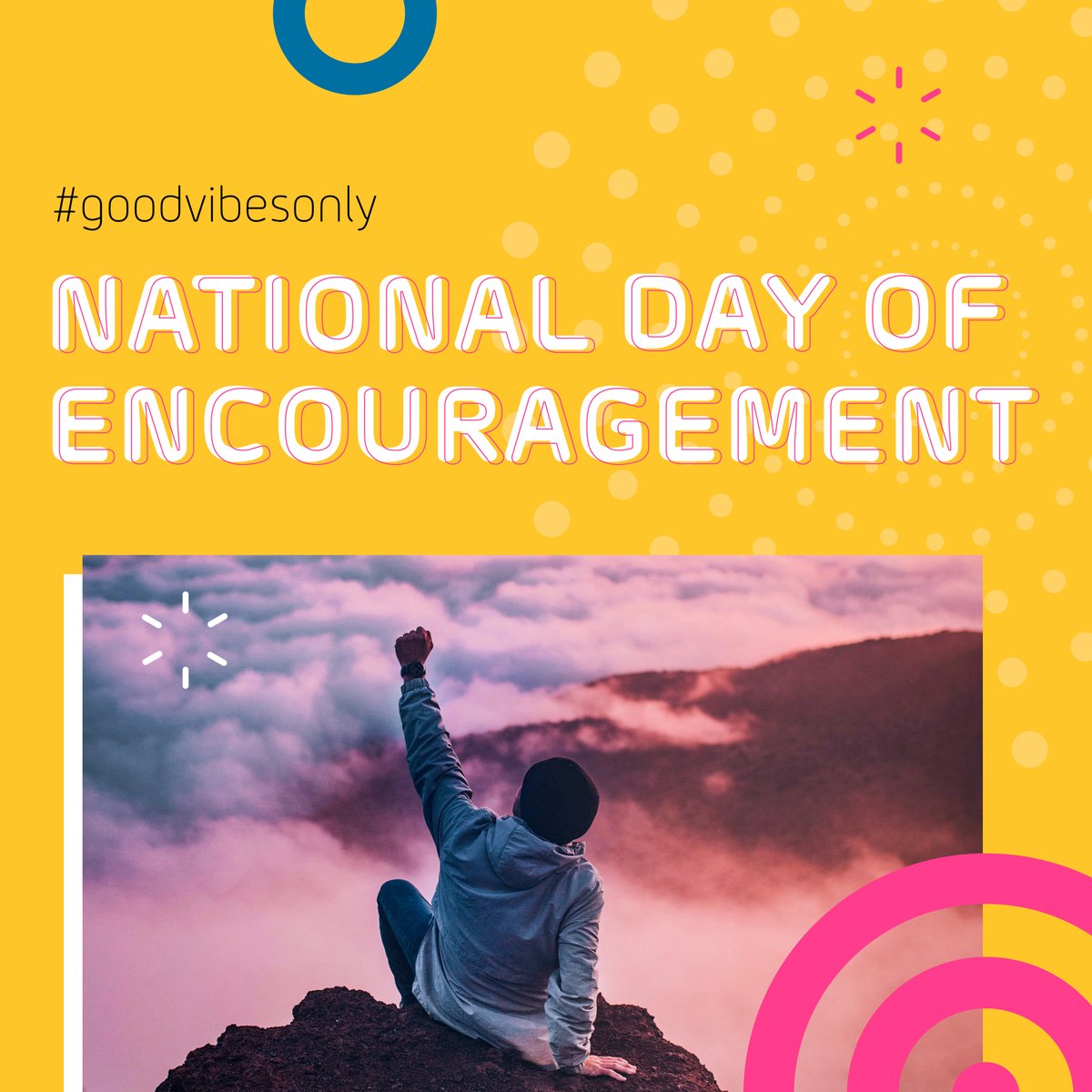 Today is National Day of Encouragement #DayOfEncouragement  🤝

This day is dedicated to uplifting people around us and making a positive impact. It never costs us anything to say a few words to inspire a student, co-worker, or friend.

#marketing #agencylife #familybusiness