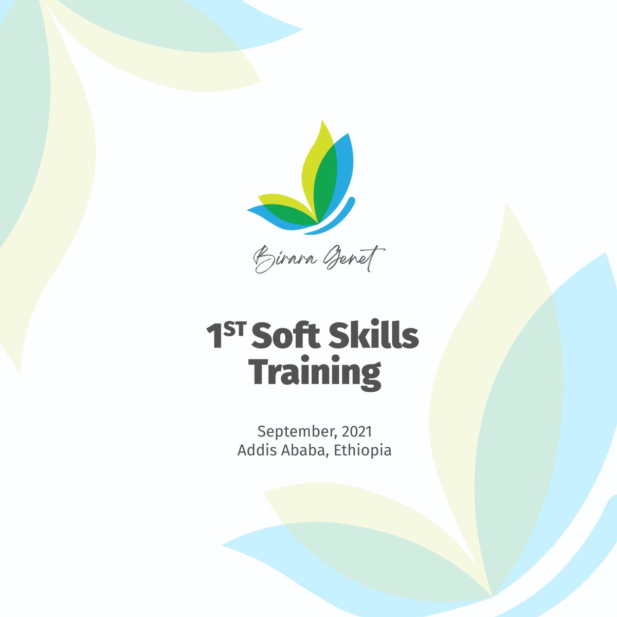 BiraraGenet's tweet image. Excited to be hosting our first soft skill training next week! If you want to be involved, send us a DM. To learn more about what we do, check out the website in our bio. #BiraraGenet #HandUpNotHandOut