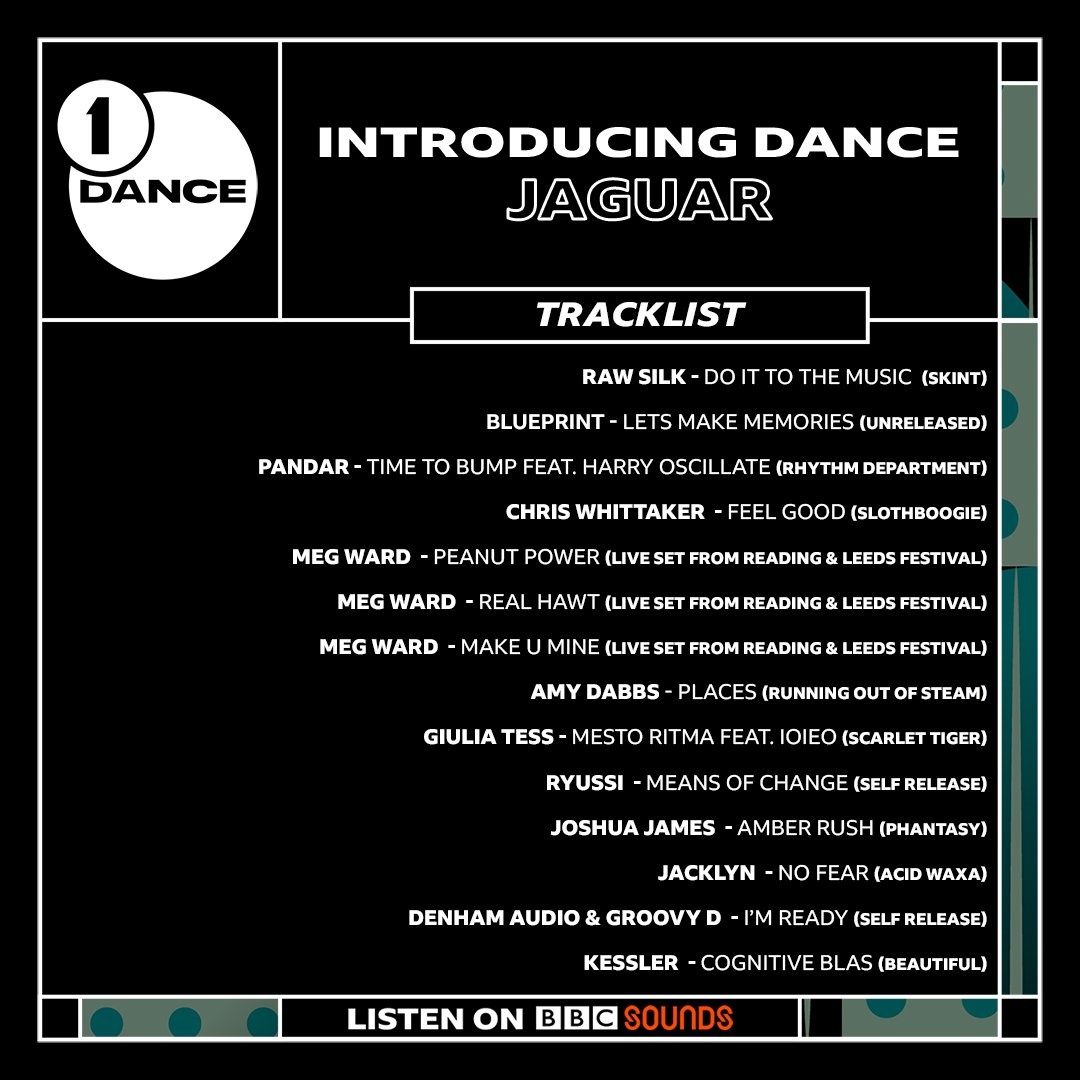 It's been so exciting building my tracklist for tonight. Can't wait to give these a spin 💜💚💙💛 which of these tracks are your current go to? Live in t-minus 1hr 🔥 🔊found.ee/BBCR1live #BBCR1 #Letsgoooooo