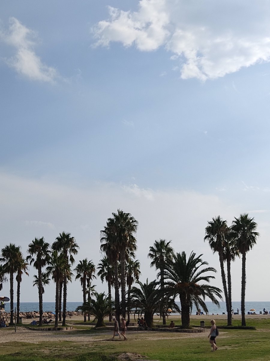 Annitis90's tweet photo. Cambrils, les 18:00 hores, cel clar, segons @tv3cat @meteocat pluges intenses #Fals. Només fan que la gent agafi por i perdin dies d'estiu, quan l'estiu és per gaudir-lo al màxim; espero que es continuïnt equivocant pel finde. https://t.co/TF9iNStwcB