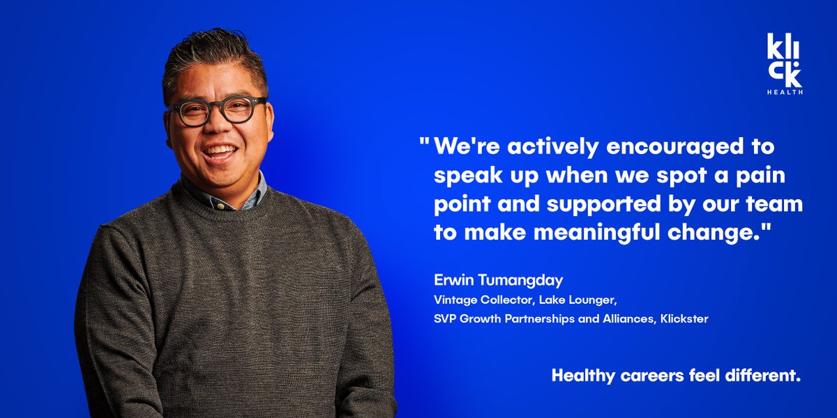 klickhealth's tweet photo. It is our passion and pleasure to create an environment in which each person has clarity of mission, access to the right resources, and a culture in which they can bring their authentic self to work with a sense of accomplishment and pride. #HealWork: https://t.co/JfTECYL6jw https://t.co/tmcft1nTqp