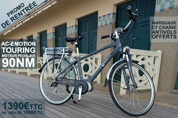 vélo électrique Touring : 1390€, moteur au pédalier
urlr.me/d2XKM