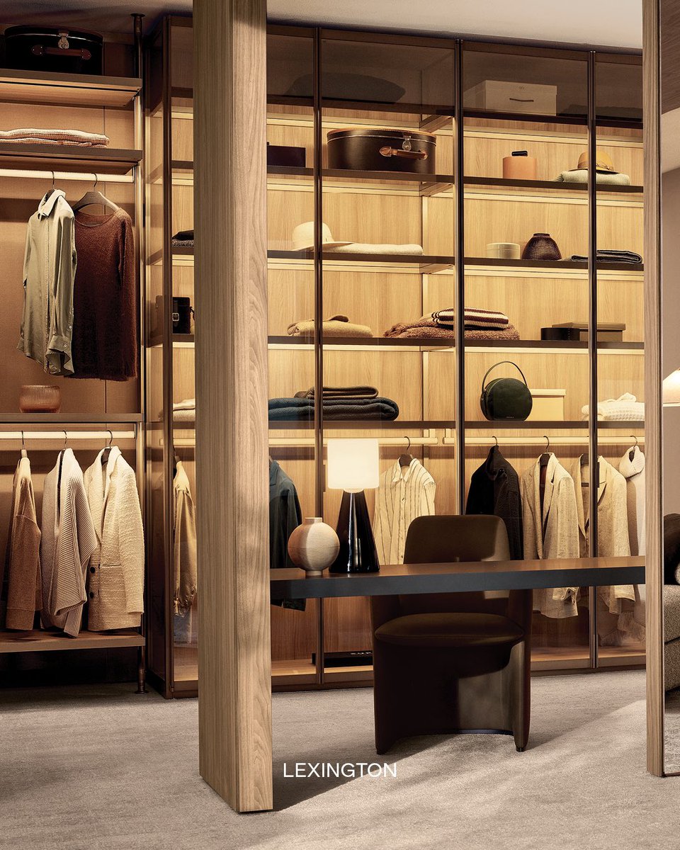 Lexington, the new system designed by J.M. Massaud in collaboration with Poliform R&amp;D Department. Thanks to its high flexibility in terms of dimensions, functions and finishes, Lexington can be used as a bookcase or as a walk-in closet. Find out more at poliform.com