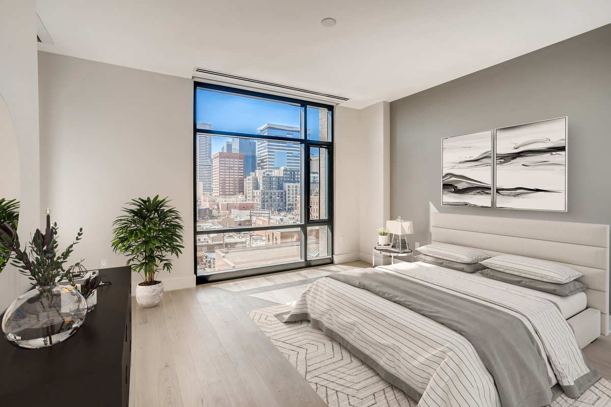 Fall in love with our 1-bedroom units! Boasting spacious terraces, walk-in closets and a den (in some units). Located in the heart of Denver, you could be living in luxury. Don't miss this opportunity to purchase your new home — prices starting at $900K.