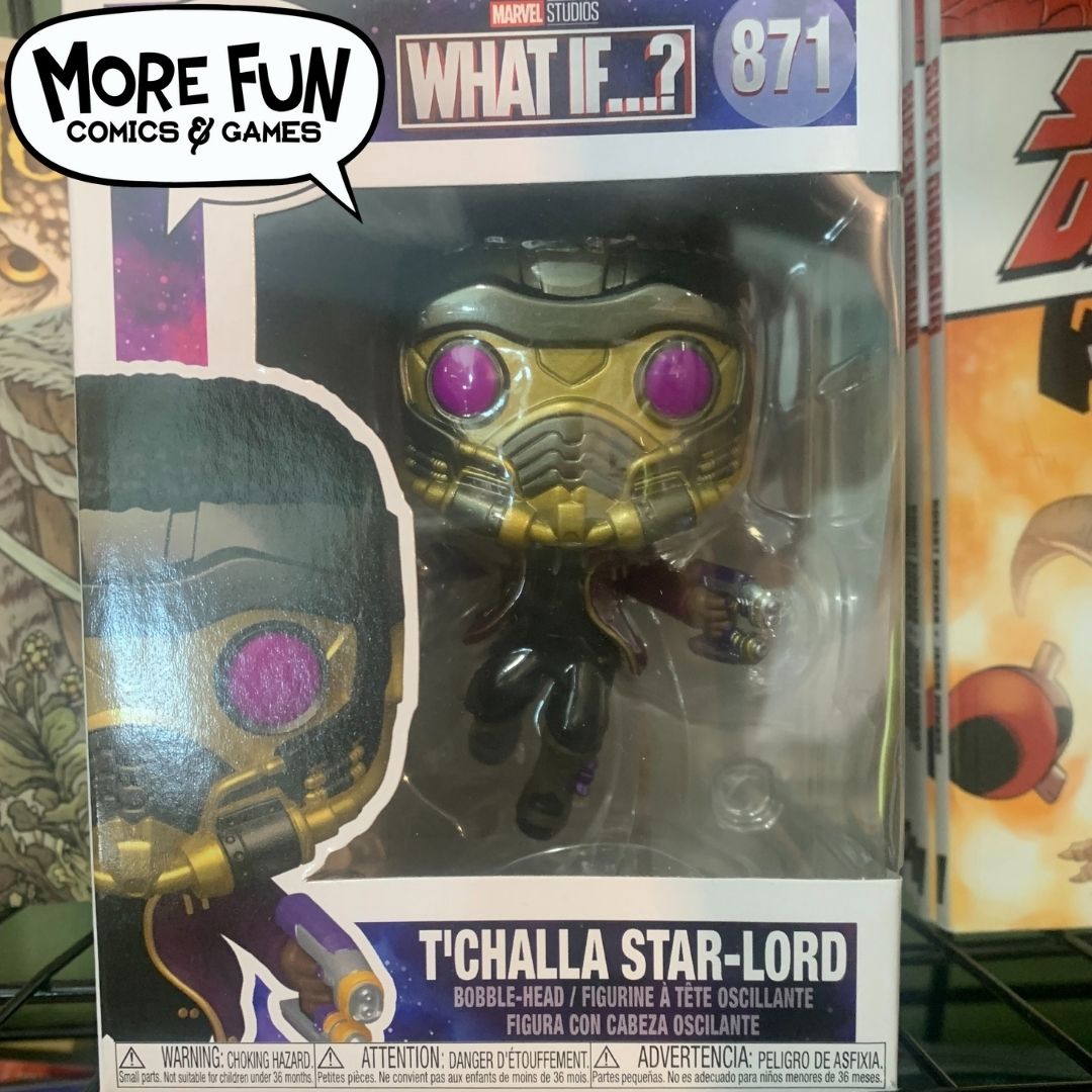 Possibly the last MCU T'Challa funko Pop. But what an incredibly fun way to celebrate Chadwick Boseman with an amazing What If episode? Rest In Power our King.

#morefundenton #shoplocal #starlord #blackpanther #chadwickboseman #whatif https://t.co/0Z9Ik3brSx