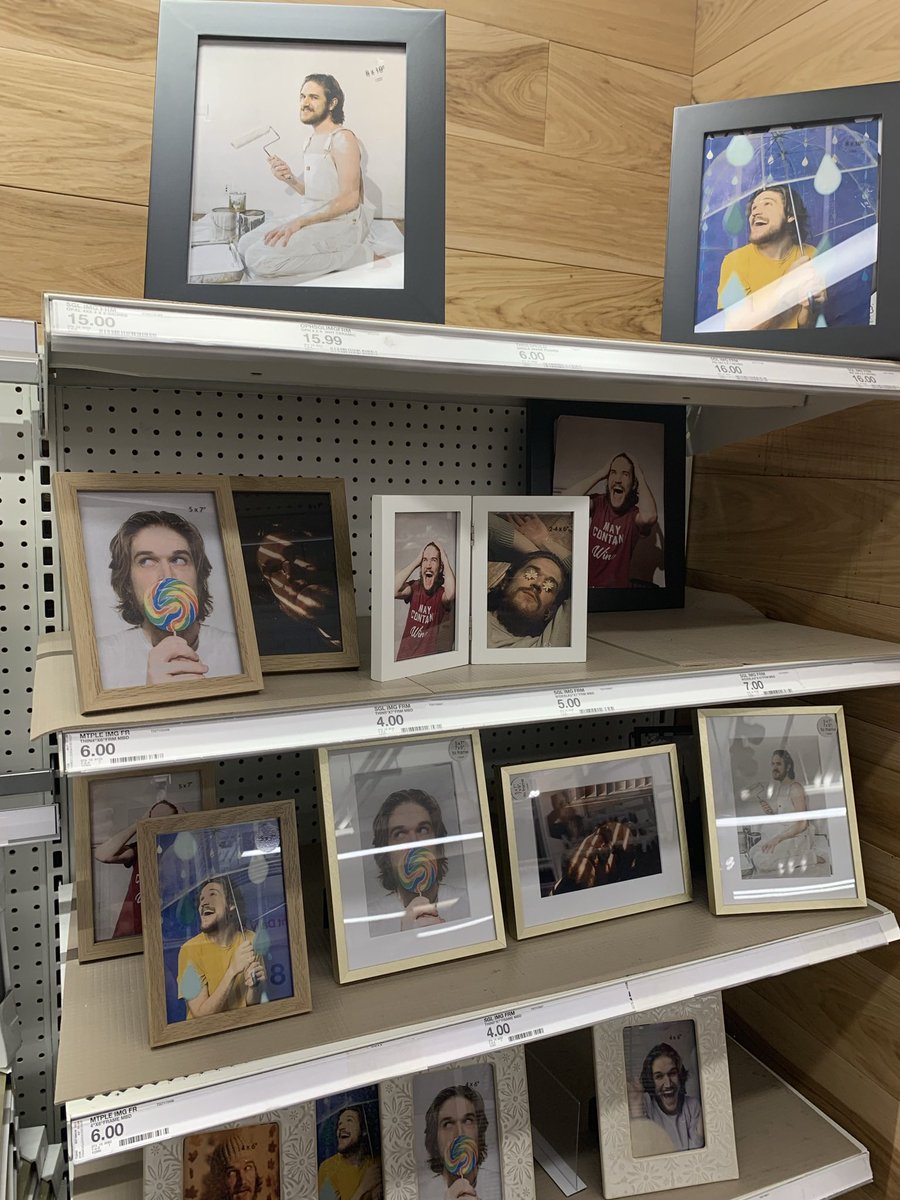grace__omalley's tweet image. Someone replaced all the pictures in Target with @boburnham &amp;amp; I just wish I could take credit for it