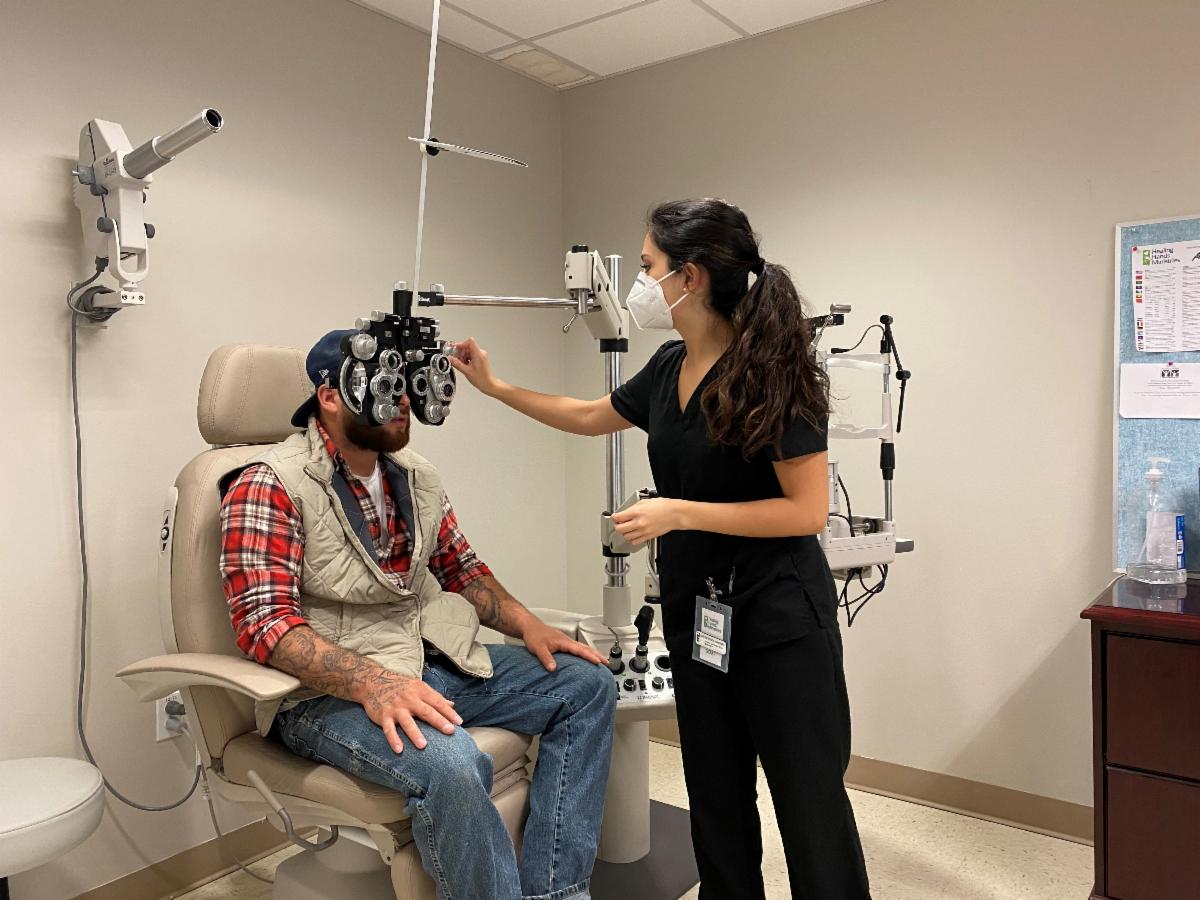 Did you know that many people first learn they have serious health conditions such as diabetes, high blood pressure, high cholesterol and even cancer from a routine eye exam? Schedule your vision appointment by calling 214-221-0855 or go to hhmhealth.org for info.
