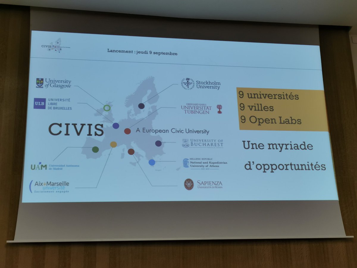 NosQuartiersDem's tweet image. Fiers ce soir d'être présents au #PHARO à la présentation du projet #CIVIS #OPENSLAB porté par #AMU 
#INTERSTICE est le nom du projet de recherche qui a été sélectionné, &amp;amp; qui va accompagner #NosQuartiersDemain dans cette phase décisive qu'est l'avenir de la friche Louis Armand