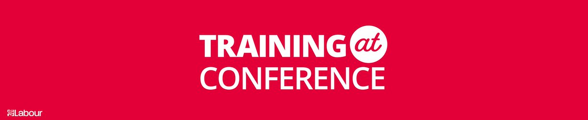 LabourTraining's tweet photo. At Conference in Brighton #lab21? Come and see us at the Training &amp; Membership Hub and join one of our sessions - covering everything from campaigning to fundraising >> https://t.co/W6OhTmWvOF #labourtraining https://t.co/tEpexK1JvC