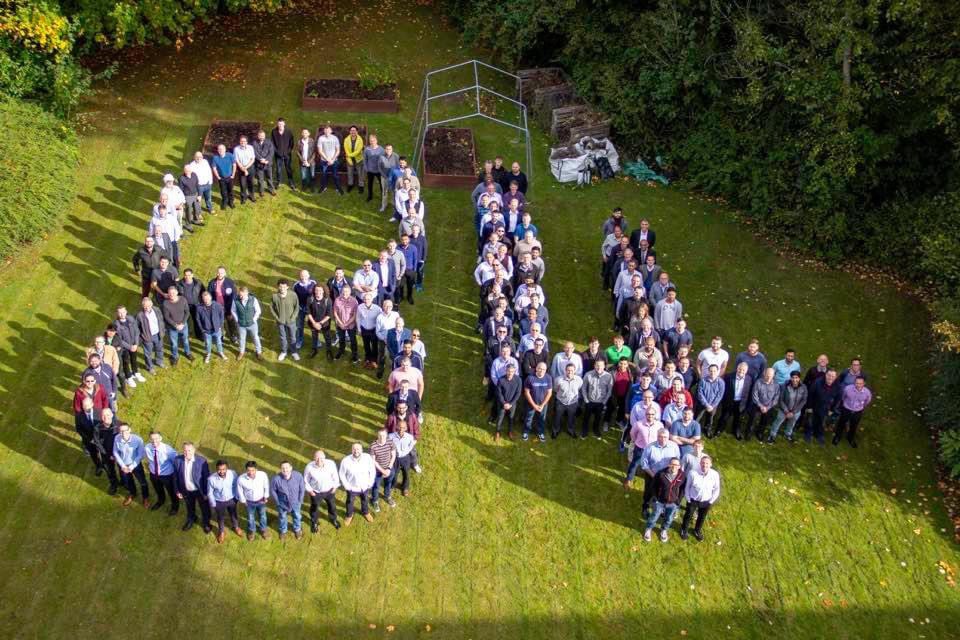 RachelPreece31's tweet photo. Tomorrow is World Suicide Prevention Day. In 2019 84men took their own lives each week, this year it’s 94. #Capgemini employees stood shoulder to shoulder with @telfordutd to raise awareness. @telfordmind hosting event at Southwater on Saturday 11-4pm. #WorldSuicidePreventionDay https://t.co/MDm9FCxGNI