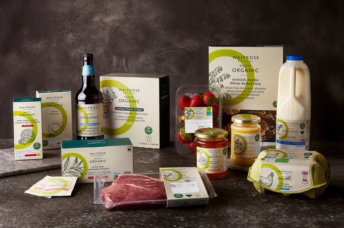 It’s Organic September, so what better way to celebrate than with our Duchy Organic produce. Products are farmed with respect for animals and in harmony with nature, using sustainable methods such as crop rotation and composting. bit.ly/3niPFRW #organicseptember